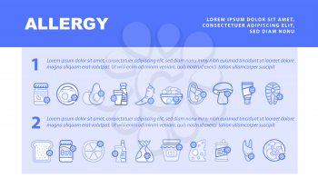 Diet Products And Tool Landing Web Page Header Banner Template Vector. Vegetarian Diet And Description, Fat Burning Tea And Smoothie Drink, Flexible Meter And Caliper Illustration