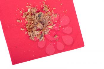 Royalty Free Photo of Cake Crumbs