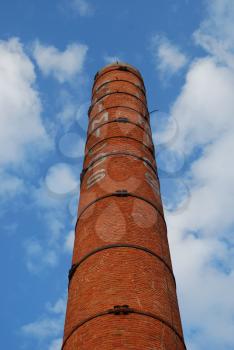 Royalty Free Photo of an Industrial Chimney 