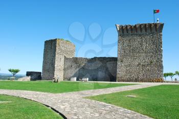 Royalty Free Photo of the Ourm Castle near Ftima, Portugal
