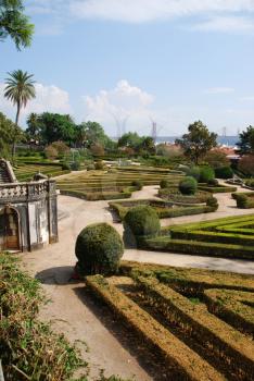 Royalty Free Photo of the Ajuda Garden in Lisbon, Portugal