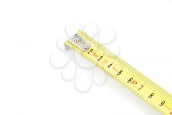Royalty Free Photo of a Retractable Steel Tape Measure
