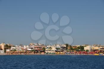 Royalty Free Photo of a Seascape View of Beaches in Kos, Greece
