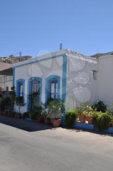Royalty Free Photo of a House in Kalymnos Island, Greece