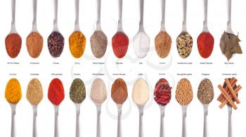 Royalty Free Photo of Spoonful of Spices