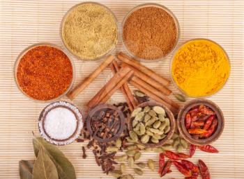 Royalty Free Photo of Spices and Herbs