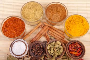 Royalty Free Photo of Spices and Herbs