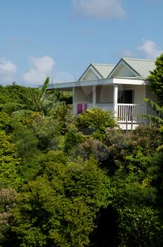 Royalty Free Photo of a Villa in Antigua