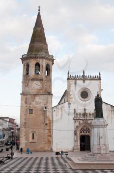 Royalty Free Photo of Sao Joao Baptista Church in Tomar, Portugal