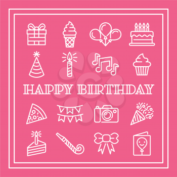 Royalty-Free Clipart Image for a Birthday