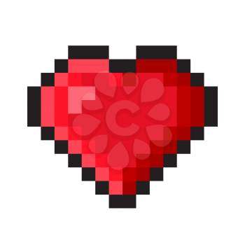 Roaylty-Free Clipart Image of a Heart