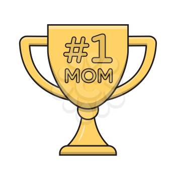 Royalty-Free Clipart Image #1 Mom Award
