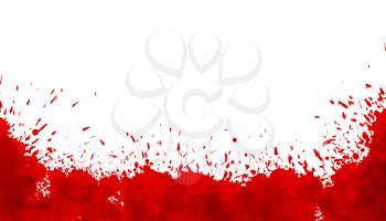 abstract red splatter blood stains background design