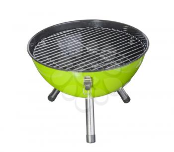  kettle barbecue grill isolated on white background