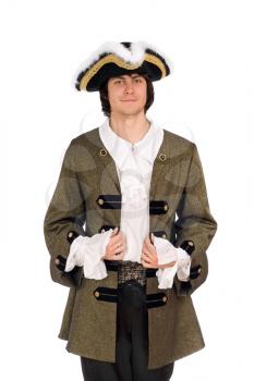 Royalty Free Photo of a Man in Historical Clothes