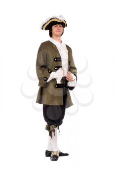 Royalty Free Photo of a Man in Historical Clothes