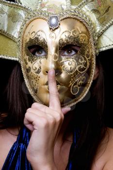 Royalty Free Photo of a Venetian Mask