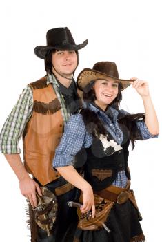 Royalty Free Photo of a Western Couple