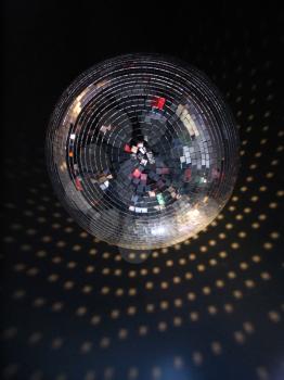 Royalty Free Photo of a Nightclub Sphere
