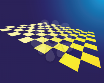 Royalty Free Clipart Image of an Abstract Checkered Background