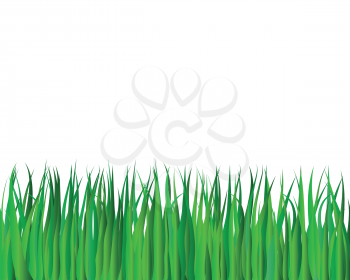 Royalty Free Clipart Image of a Grass Design