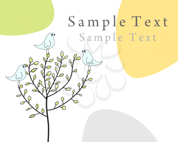 Royalty Free Clipart Image of an Abstract Template