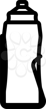 Bike Bottle Cages Icon. Bold outline design with editable stroke width. Vector Illustration.