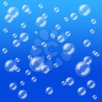 Royalty Free Photo of a Bubble Background
