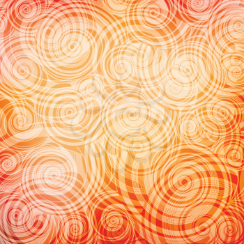 Royalty Free Clipart Image of an Ornate Swirly Background
