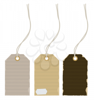 Royalty Free Clipart Image of Price Tags