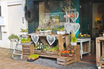 Flower shop in Gorinchem. Netherlands