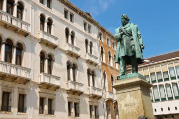 Monument of Manin in Venice, Italy