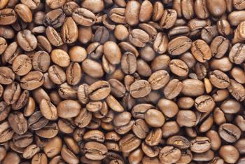 Royalty Free Photo of a Coffee Bean Background