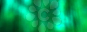 Bright green horizontal panoramic blur background.