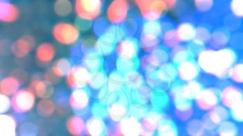 Colorful lights blurred background abstract bokeh.