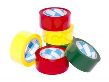 Royalty Free Photo of Stacks of Tape