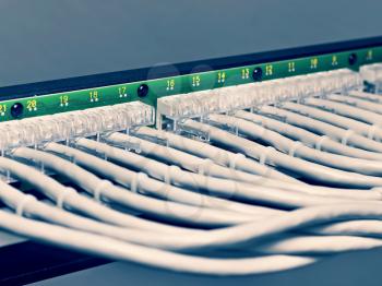  patch panel of the 6th category