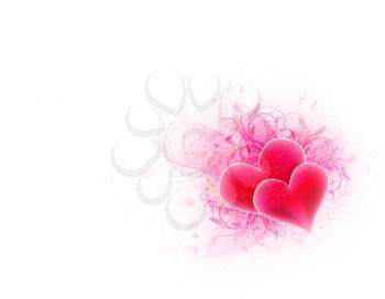Royalty Free Clipart Image of a Valentines Day Design
