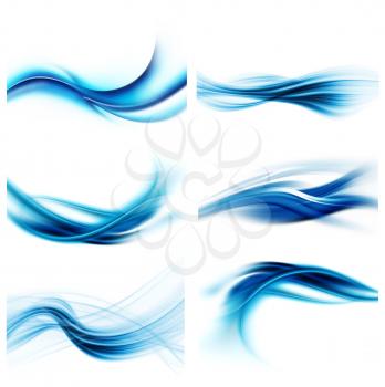 Royalty Free Clipart Image of Swirls