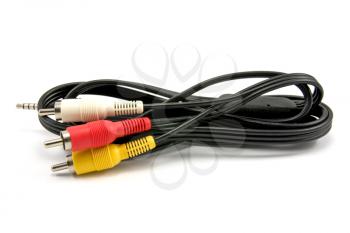 Royalty Free Photo of Audio Visual Cables