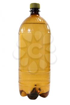 Royalty Free Photo of a Plastic Beer Bottle