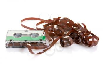 Royalty Free Photo of a Retro Audio Cassette Tape