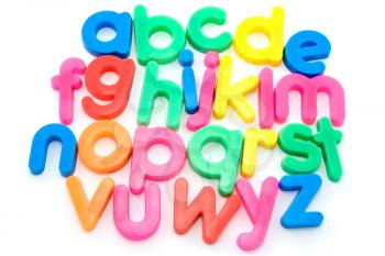 Royalty Free Photo of Alphabetical Letters