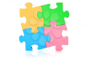 Royalty Free Photo of a Jigsaw Puzzle