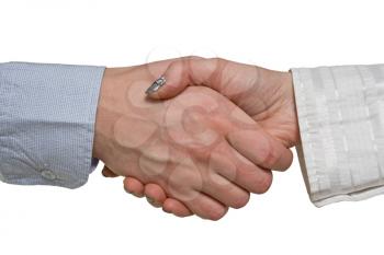 Royalty Free Photo of a Business Handshake