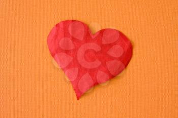 Royalty Free Photo of a Paper Heart