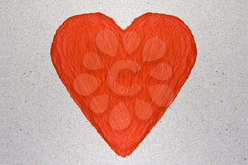 Royalty Free Photo of a Red Heart