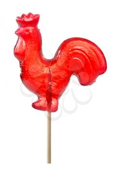 Royalty Free Photo of a Rooster Lollipop
