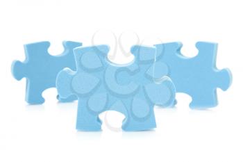 Royalty Free Photo of Puzzle Pieces