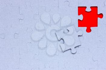 Royalty Free Photo of a Puzzle Piece